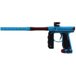 Marqueur de paintball Empire Mini GS - bleu clair poussi&egrave;re / rouge poussi&egrave;re