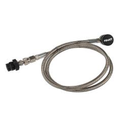 Syst&egrave;me de tuyau droit PowAir Paintball Remote - argent