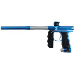 Marqueur de paintball Empire Mini GS - bleu poussi&egrave;re / argent poussi&egrave;re