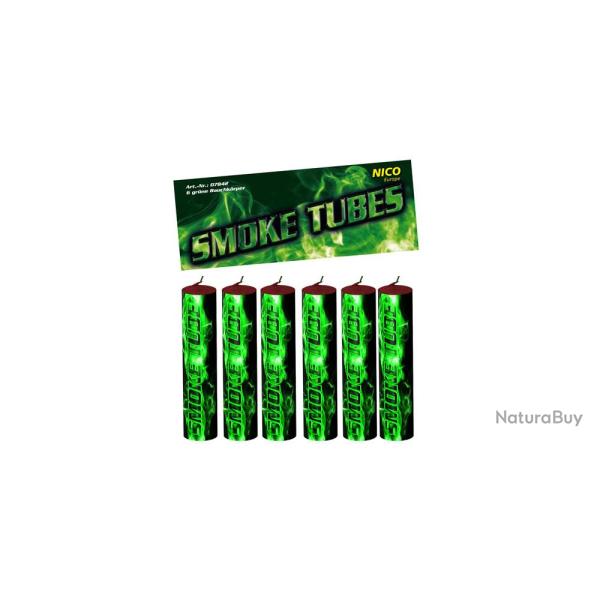Tubes de fum�e Nico Fumig�nes Fumig�nes G�n�rateur de fum�e G�n�rateur de fum�e Pot de fum�e - 6 pi�