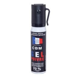 A&eacute;rosol bombe de d&eacute;fense lacrymog&egrave;ne Gel 25 ml OC Red Pepper
