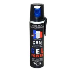 A&eacute;rosol bombe de d&eacute;fense lacrymog&egrave;ne Gel 75 ml OC Red Pepper