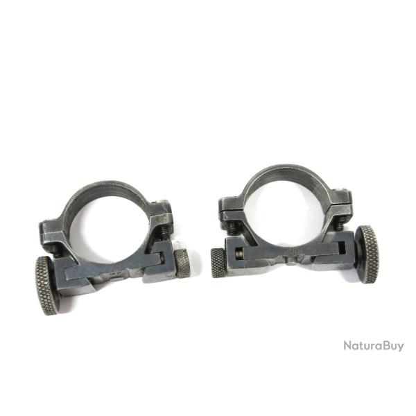 Colliers acier SAKO diam�tre 1 pouce rail 11mm et 16 mm