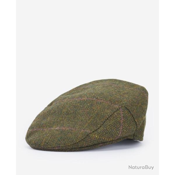 Casquette Barbour Tweed Crieff Olive/Purple/Yellow 58