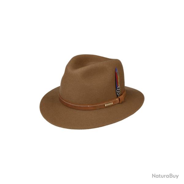 Chapeau Stetson Woolfelt Imperm�able Maron Beige