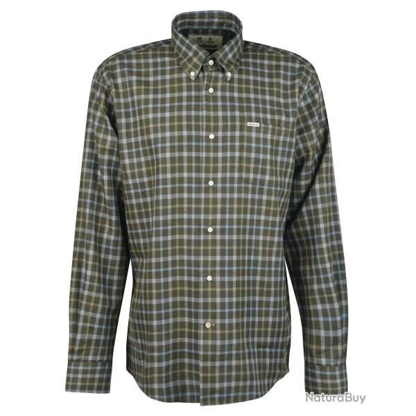Chemise Barbour Coll Thermo Olive