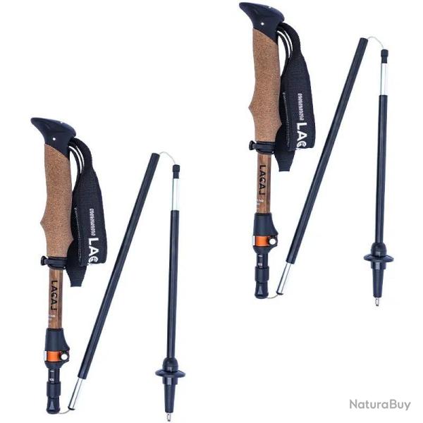 B�tons pliables Lacal Travel Stick Compact 105-125