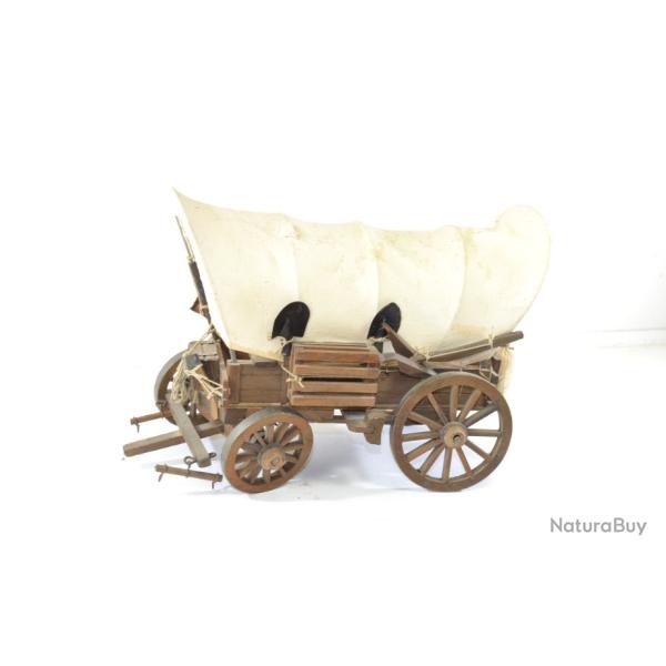 Chariot bach� am�ricain conquete de l'Ouest, d�co farwest cowboy western. Fait main, bois diligence