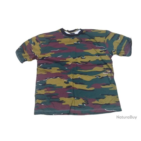 T-shirt type camouflage Jigsaw arm�e Belge - 100% coton Taille XXL uniquement