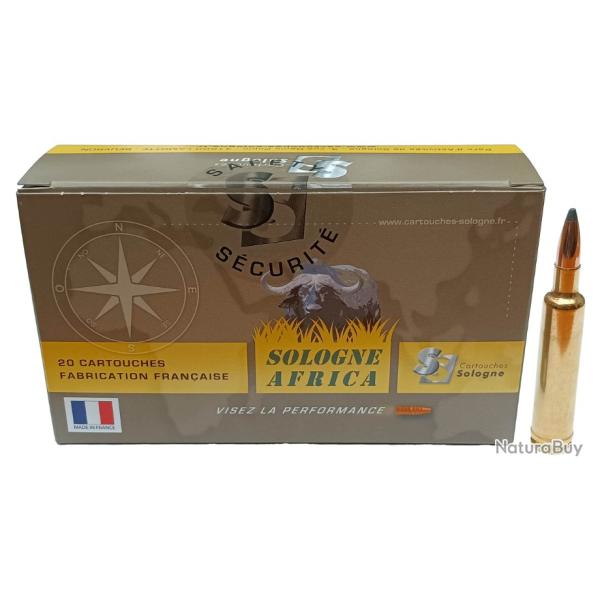 Cartouches de chasse gibier africain .30-378 Weatherby Magnum 180gr / 11,66g