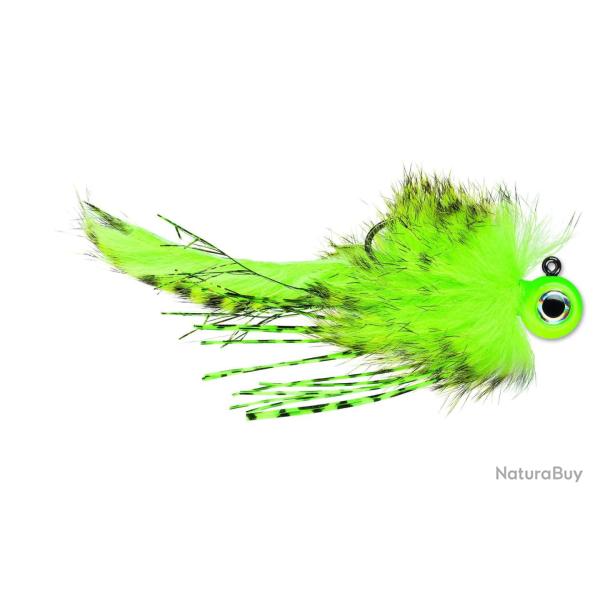 T�te Plomb�e VMC Twitchin Jig 21g 21g Glow Green Machine UV