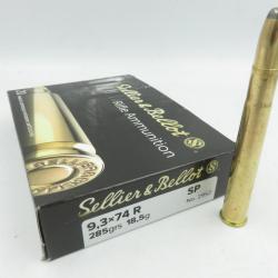 SELLIER BELLOT 9.3X74R SP 285GR X20