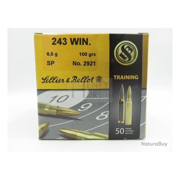 BOITE DE 50 BALLES 243 WIN
