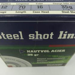 Cart TUNET cal 12 35g Pl 4 HAUTVOL ACIER Boite de 25