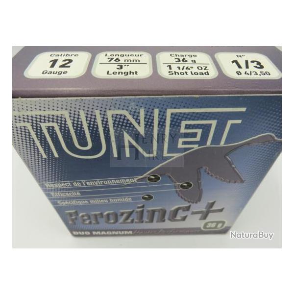 Cart TUNET cal 12M 36g Pl 1-3 DUO MAGNUM FEROZINC Boite de 25