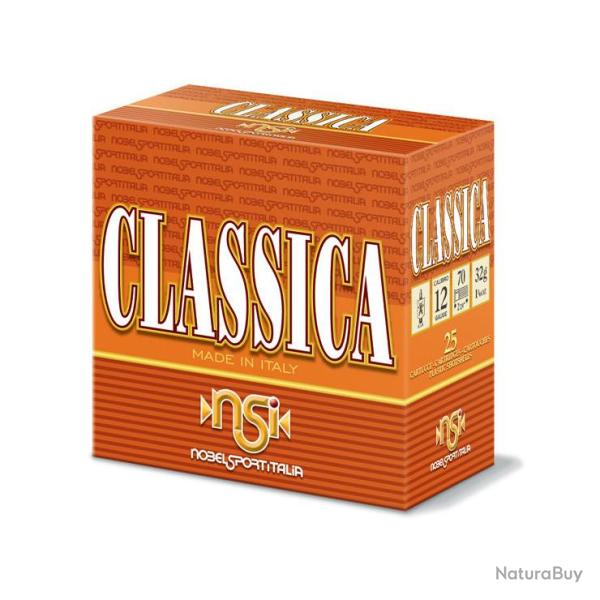 Cart NSI Cal 12 ch70 32g BJ Pb 6 CLASSICA Boite de 25