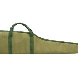 HUBERTUS Fourreau vert avec fourrure tiss&eacute;e 108 CM