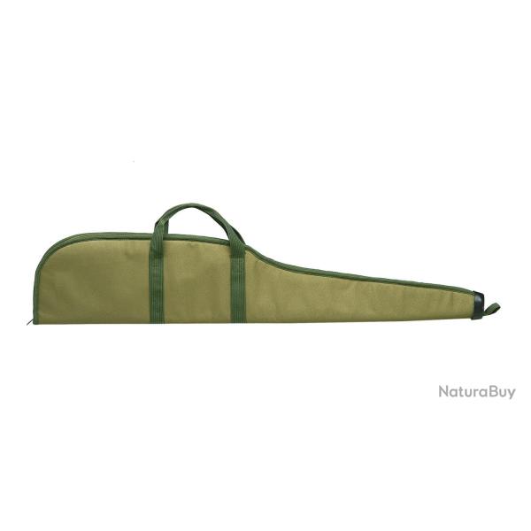 HUBERTUS Fourreau vert avec fourrure tiss�e 108 CM