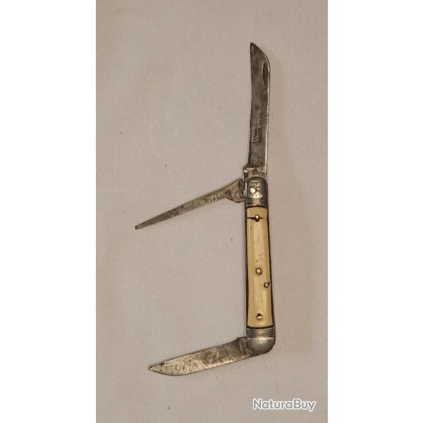 Ancien couteau de poche SABOT multifonction vintage