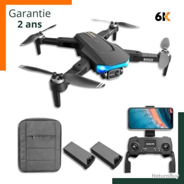 Drone 6K 5G GPS 2 batteries Cam�ra + Stabilisateur image -1000M - Garantie 2 ans - Livraison rapide
