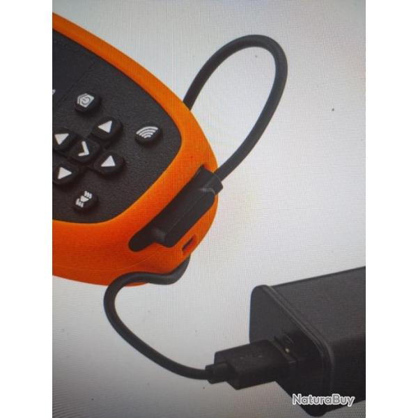 C�ble USB de recharge et de programmation canicom gps