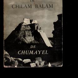 Livre de Chilam Balam de Chumayel , mayas