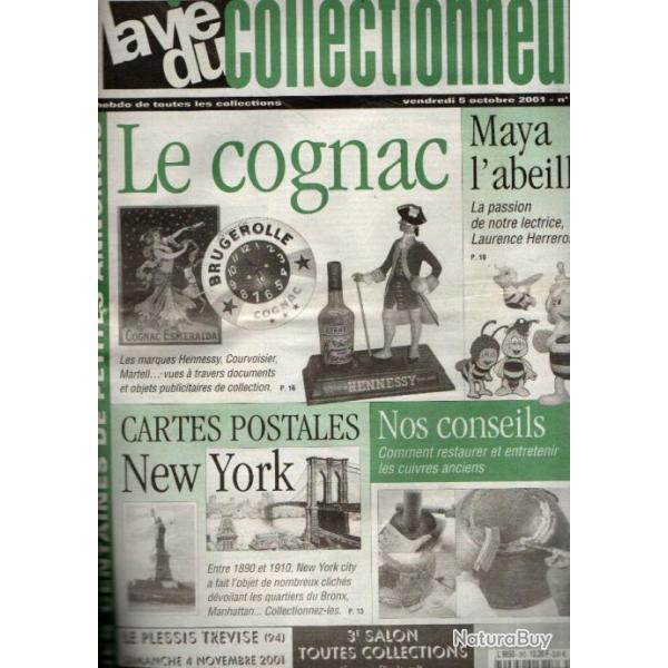 la vie du collectionneur 383 octobre 2001 , maya l'abeille, restauration entretien cuivres de collec