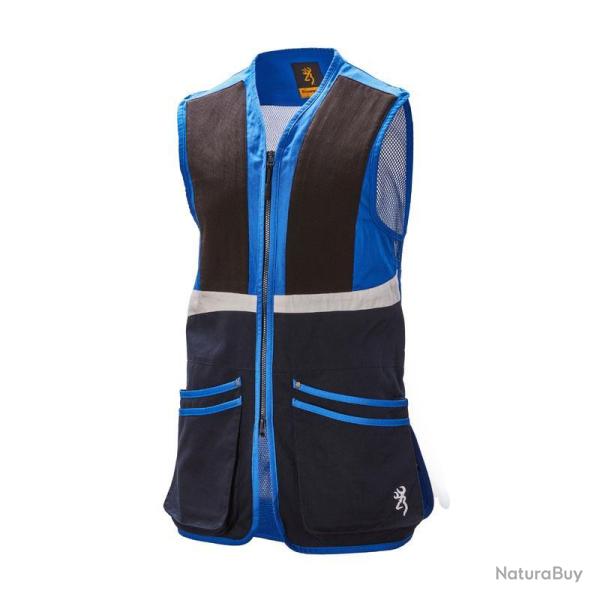 GILET SPORTER CURVE BLEU M