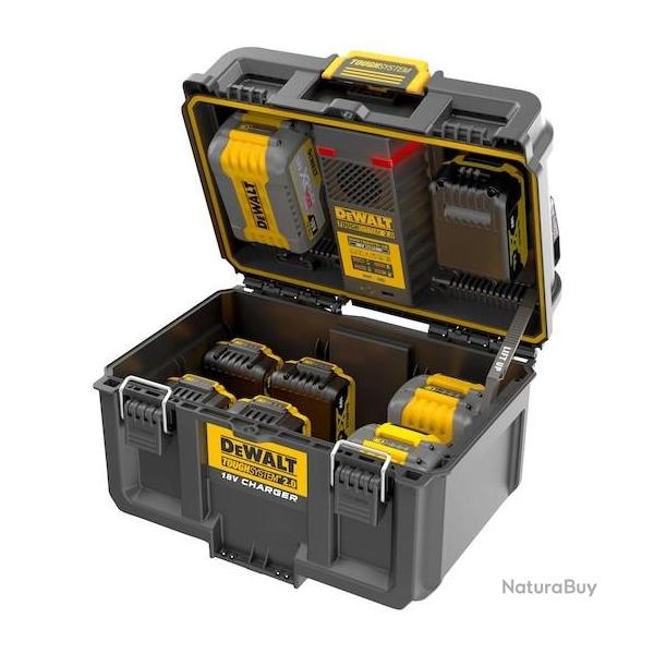 Coffret chargeur DeWalt DWST83471 TOUGHSYSTEM 2.0 avec indicateur de charge