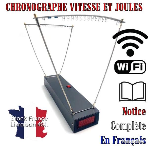 Chronographe Wifi balistique avec notice fran�aise compl�te - Envoi rapide depuis la France