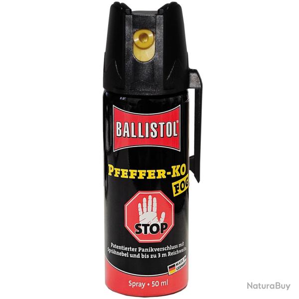 Spray de d�fense Poivre-KO Fog (Mod�le: 50ml)