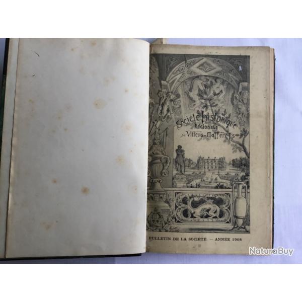 VILLERS COTTERETS  - Soci�t� historique et r�gionale - 2 livres