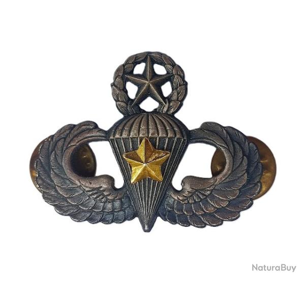 Brevet parachutiste US Master wings 1 saut op�rationnel  p�riode Vietnam