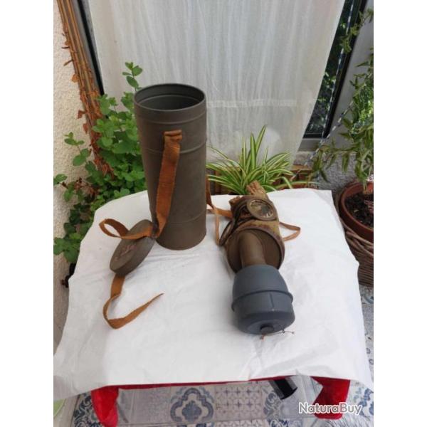 masque � gaz nominatif d�fense passive WW2