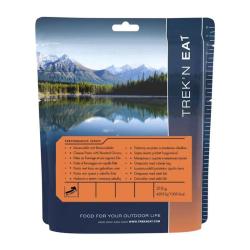 Repas lyophilis&eacute; Trek'n Eat P&acirc;tes au fromage et aux oignons frits PERFORMANCE