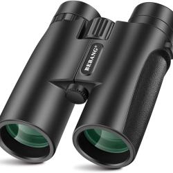 Jumelles pour Adultes 10x42 Prismes BAK-4 Lentille FMC Grande Oculaire Antibu&eacute;e &Eacute;tanches