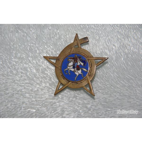 INSIGNE 6 � REGIMENT SPAHIS MAROCAINS ----- INDOCHINE ----------- D.O.M -------------------