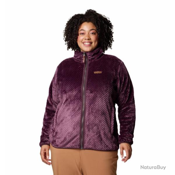 Veste Polaire Columbia Fire Side II Sherpa Full Zip Violet
