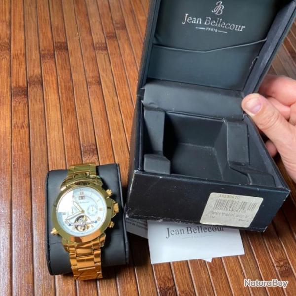MONTRE JEAN BELLECOUR AUTOMATIQUE NEUVE EN BO�TE D'ORIGINE