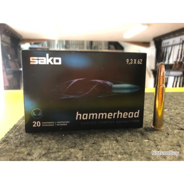 Sako Hammerhead Calibre 9,3x62 286 Grain