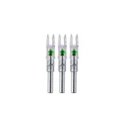 Lot 3 Encoches Lumineuses Nockturnal Shift Rouge/Vert - Universelles Tir à L'Arc