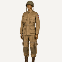 Tenue de Saut Parachutiste US M42 Renforc&eacute;e - Airborne 82nd & 101st - Normandie 1944 XS