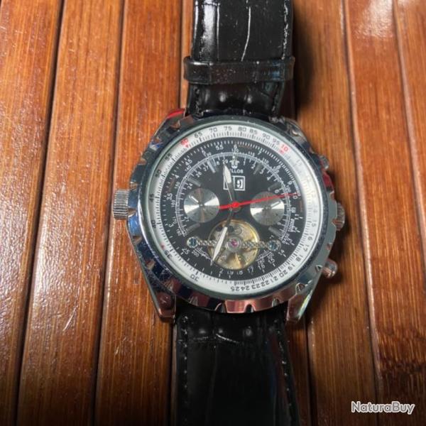 MONTRE AUTOMATIQUE BELLOS M�CANISME APPARENT
