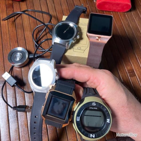 LOT DE MONTRE �LECTRONIQUE DIGITAL EN L'�TAT