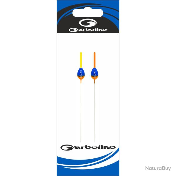 Pack 2 Flotteurs Carpe GARBOLINO SP C96 1g