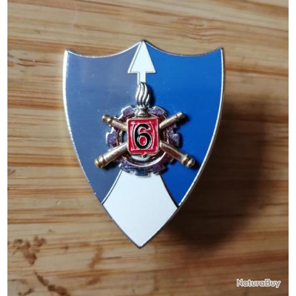 Insigne 6 r�giment du mat�riel