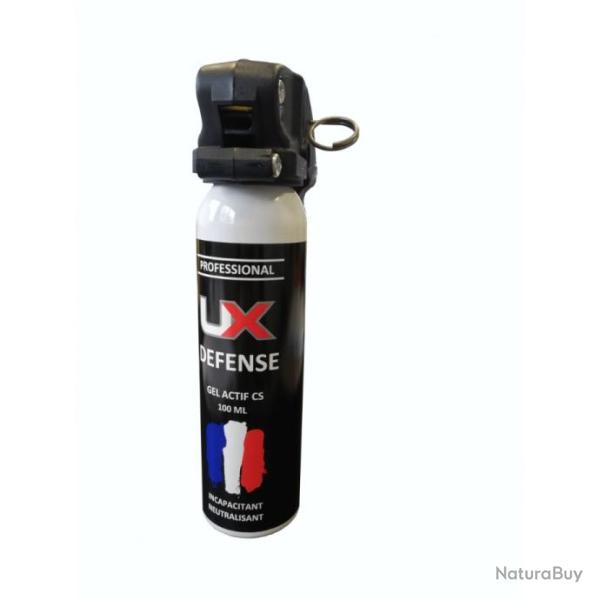 D�stockage ! - Bombe de d�fense UX PRO Gel CS poign�e standard x1