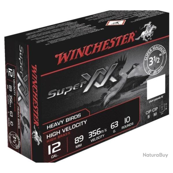 Munitions Winchester Super XX 12/89 63G