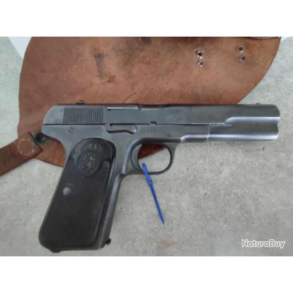 Vend Pistolet 1907 Su�dois cal 9x20 Browning CAT B