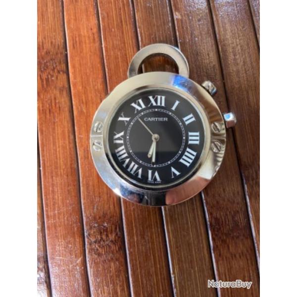 HORLOGE ��C�� DE CARTIER MONTRE DE VOYAGE VINTAGE